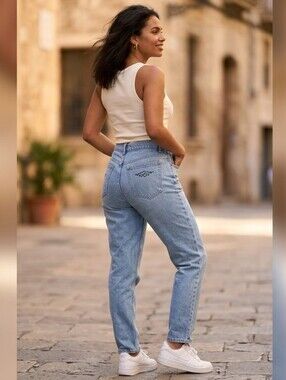 Vintage 70s Italian stretch jeans